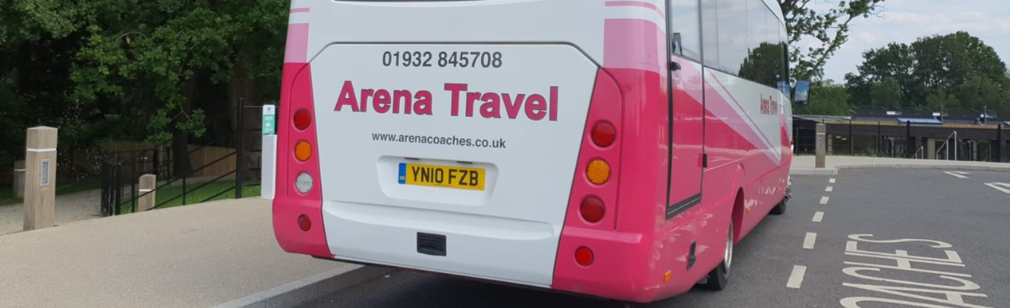 Rear of Arena mini coach